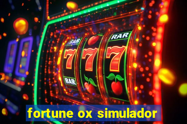 fortune ox simulador